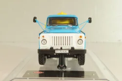 Газ-53-12 АЦПТ-3,3  "Молоко", 1988 г., голубой/желтый, 105356, DiP Models 1:43