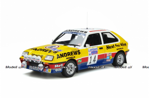 Vauxhall Chevette Gr.B 2300 HSR 1983 RAC #14, OT370, OttoMobile 1:18