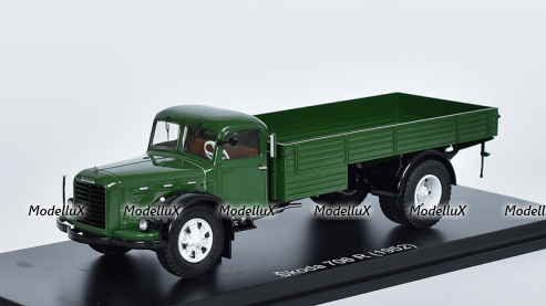 Skoda-706R,1952, бортовой, зеленый, SSM1461, SSM 1:43
