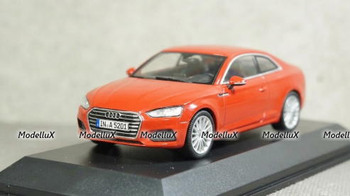 Audi A5 Coupe красный, Spark 1:43