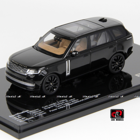 Range Rover Land Rover, SV Serenity, Black, LCD 1:43