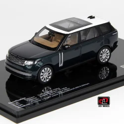 Range Rover Land Rover, SV Serenity, Green with white roof, LCD 1:43