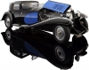 Bugatti Royale Coupe de Ville 1930 Blue/Black, 3293-J4, Bauer 1:18