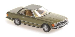 Mercedes-Benz 350 SL Cabriolet Hardtop (R 107),1974, gold ,940033450 , Maxichamps 1:43