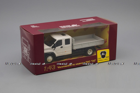 ГАЗ С42 R33 белый, НАП Н241 1:43