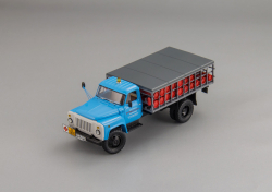 ГАЗ-53 Автомобиль для транспортировки баллонов со сжиженным газом АСТБ-53-12 1992г.,  105355, DiP Models 1:43