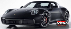 Porsсhe  911 (992) Targa 4 GTS 2021 black, 155061067, Minichamps 1:18