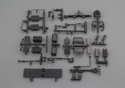 Кит, набор деталей для сборки шасси без кузова АРС-12Д, 515102, DiP Models 1:43
