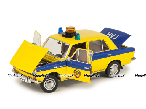 ВАЗ-2101 "Жигули" ГАИ Милиция 1982 из к/ф "Инспектор ГАИ", VVM1806, VVM 1:18