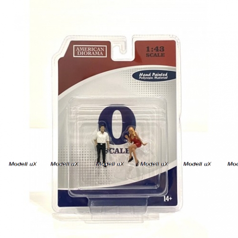 Набор фигурок 70-х №2, AD38352, American Diorama 1:43