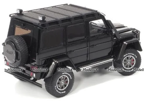 Brabus 500 Mercedes G500 4×4 Obsidian Black, ALM860303, Almost Real 1:18