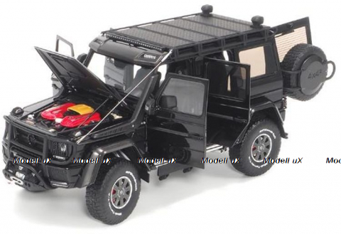 Brabus 500 Mercedes G500 4×4 Obsidian Black, ALM860303, Almost Real 1:18