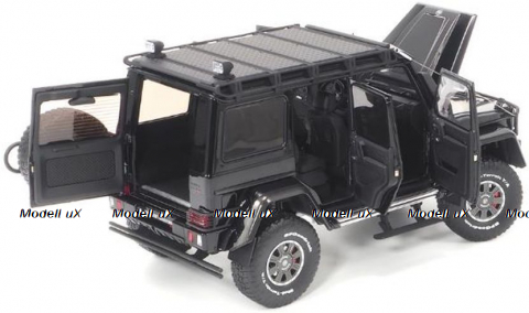 Brabus 500 Mercedes G500 4×4 Obsidian Black, ALM860303, Almost Real 1:18