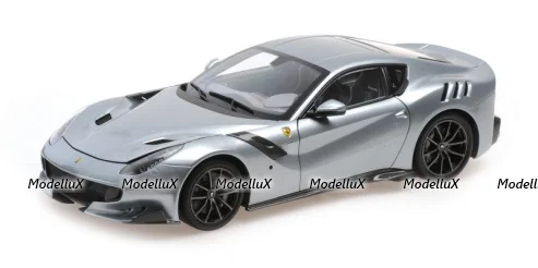 FERRARI F12 TDF - 2015 - GRIGIO TITANO, BBR182104, BBR 1:18
