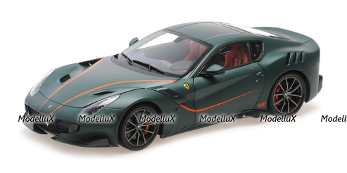 FERRARI F12 TDF - 2015 - VERDE GB OPACO, BBR182105, BBR 1:18