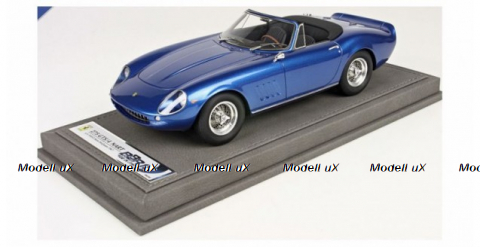 Ferrari 275 GTS/4 NART s/n 10453 Steve McQueen 1967, BBR1824, BBR 1:18