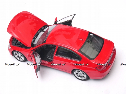 BMW 335i (F30) red, 24039, Welly 1:24