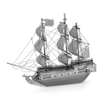 3D пазл металлический Парусник, 1:70 