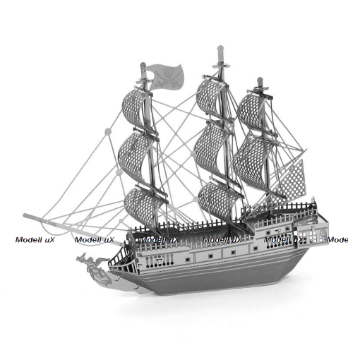 3D пазл металлический Парусник, 1:70 