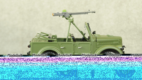 Газ-69А с пулеметом ДШК, металл, TruckTyr 1:43