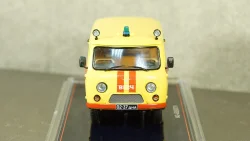 Уаз-452В ВГСЧ, металл, TruckTyr 1:43
