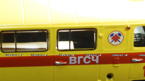 Уаз-452В ВГСЧ, металл, TruckTyr 1:43