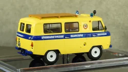 Уаз-452В криминалистическая лаборатория, металл, TruckTyr 1:43