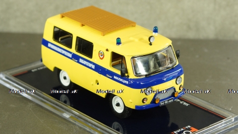 Уаз-452В криминалистическая лаборатория, металл, TruckTyr 1:43