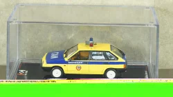 Ваз-2109 Милиция ГАИ эскорт, металл, TruckTyr 1:43