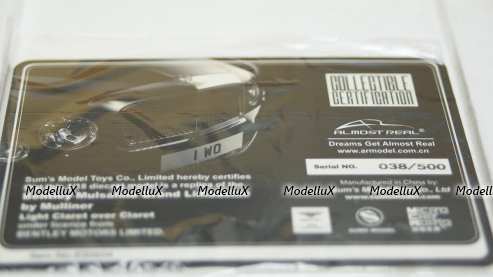 Bentley Mulsanne Grand Limousine by Mulliner, ALM830604, Almost Real 1:18