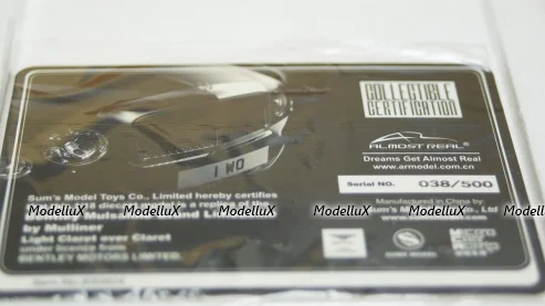 Bentley Mulsanne Grand Limousine by Mulliner, ALM830604, Almost Real 1:18