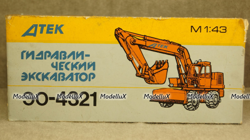 Атэк ЕО 4321 с белыми колесами, 1:43