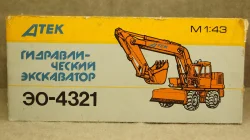 Атэк ЕО 4321 с белыми колесами, 1:43