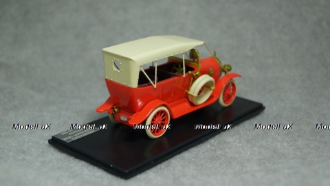 Руссо Балт тип 15/35 HP Торпедо 1914, красный, Империал 1:43