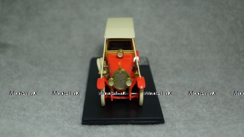 Руссо Балт тип 15/35 HP Торпедо 1914, красный, Империал 1:43