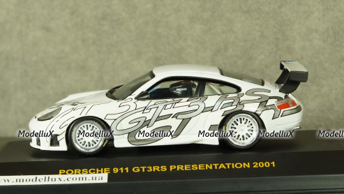 Porsche 911 GT3RS Presentation 2001, IXO GTM002 1:43