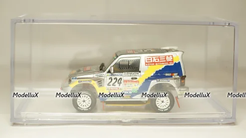 Mitsubushi Pajero 2  #224 dakar 2001, Skid 1:43