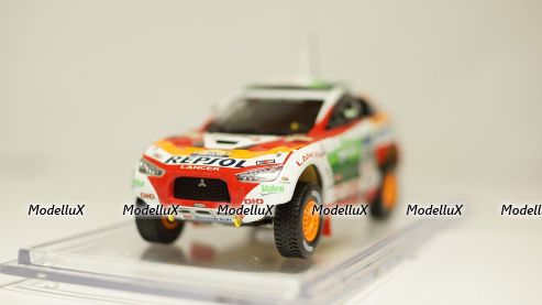 Mitsubushi Lancer Evolution #300 dakar 2009, Vitesse 1:43