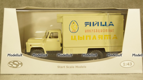 Газ 53 ШЗСА-3716 Фургон для перевозки яиц 1973, SSM1391