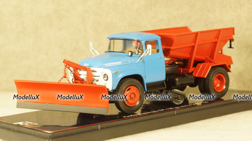Зил-130 ПР-130 пескоразбрасыватель, TruckTyr 1:43