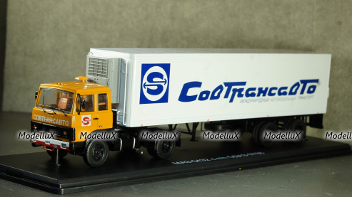 Маз 5432 с п/п Одаз-9786 Совтрансавто, SSM7057 1:43
