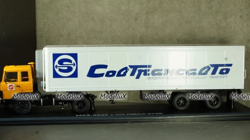 Маз 5432 с п/п Одаз-9786 Совтрансавто, SSM7057 1:43