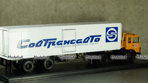 Маз 5432 с п/п Одаз-9786 Совтрансавто, SSM7057 1:43