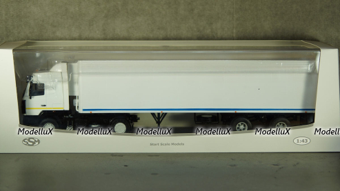 МАЗ-5440 с полуприцепом ОДАЗ-9786, SSM7056, 1:43