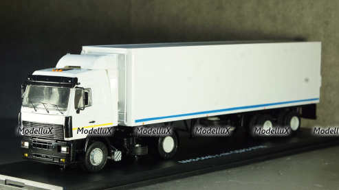 МАЗ-5440 с полуприцепом ОДАЗ-9786, SSM7056, 1:43