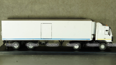 МАЗ-5440 с полуприцепом ОДАЗ-9786, SSM7056, 1:43