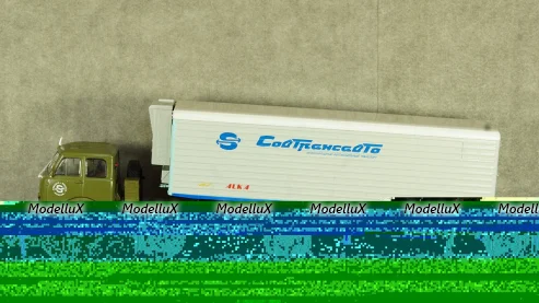 МАЗ-504 с полуприцепом Alka N12CH Sovtransavto, SSM7065, SSM 1:43