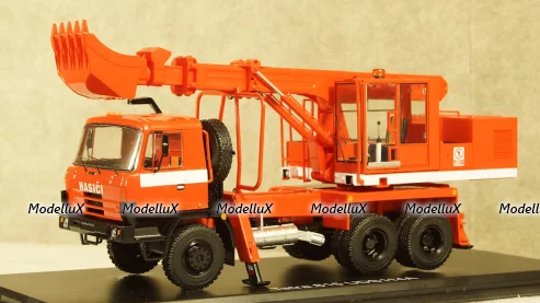 Экскаватор-планировщик UDS-114A (на шасси Tatra-815) пожарный, SSM1421, SSM 1:43