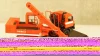 Экскаватор-планировщик UDS-114A (на шасси Tatra-815) пожарный, SSM1421, SSM 1:43