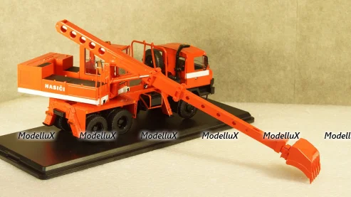 Экскаватор-планировщик UDS-114A (на шасси Tatra-815) пожарный, SSM1421, SSM 1:43